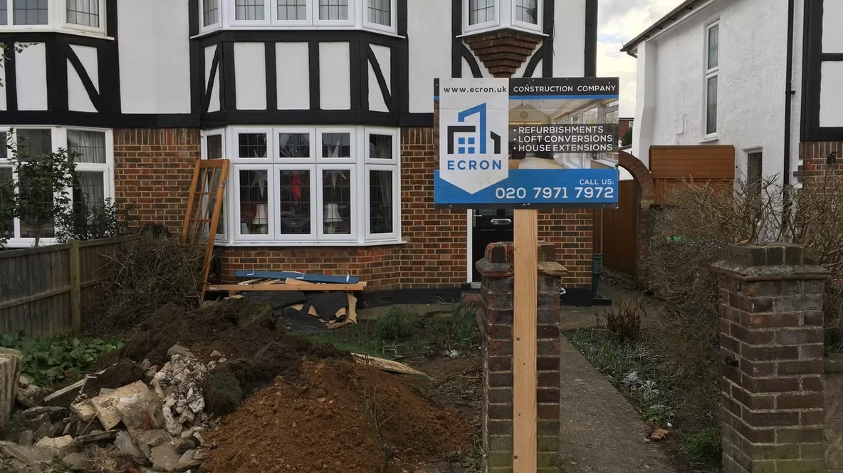Loft conversion project in Surrey by Ecron